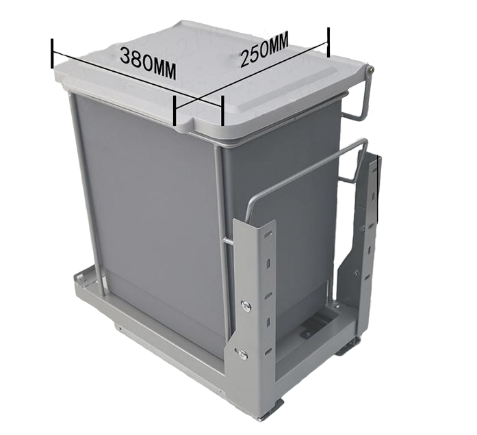 Poubelle Cuisine Encastrable <br> 2 bacs & 1 bac